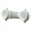 Thrifco Plumbing 1-1/2 Inch O.D Plastic Tubular Slip Joint J-Bend with Nuts & Wa 4401653